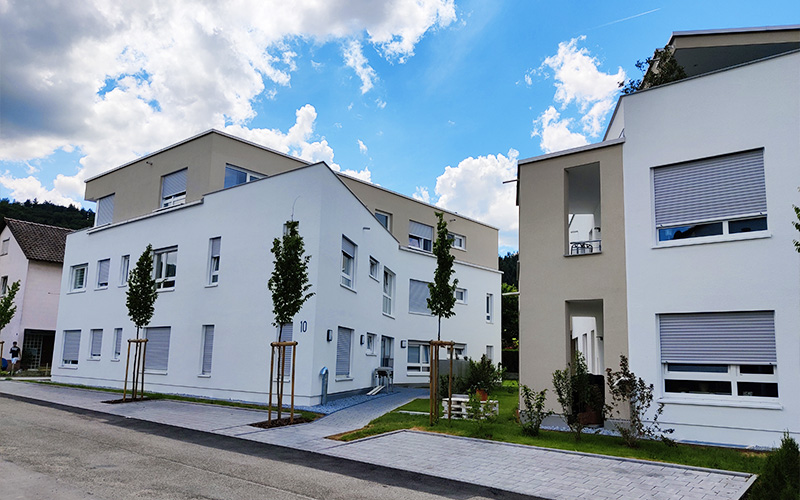 8-Familien-Wohnhäuser, Irisweg 8+10, Plüderhausen
